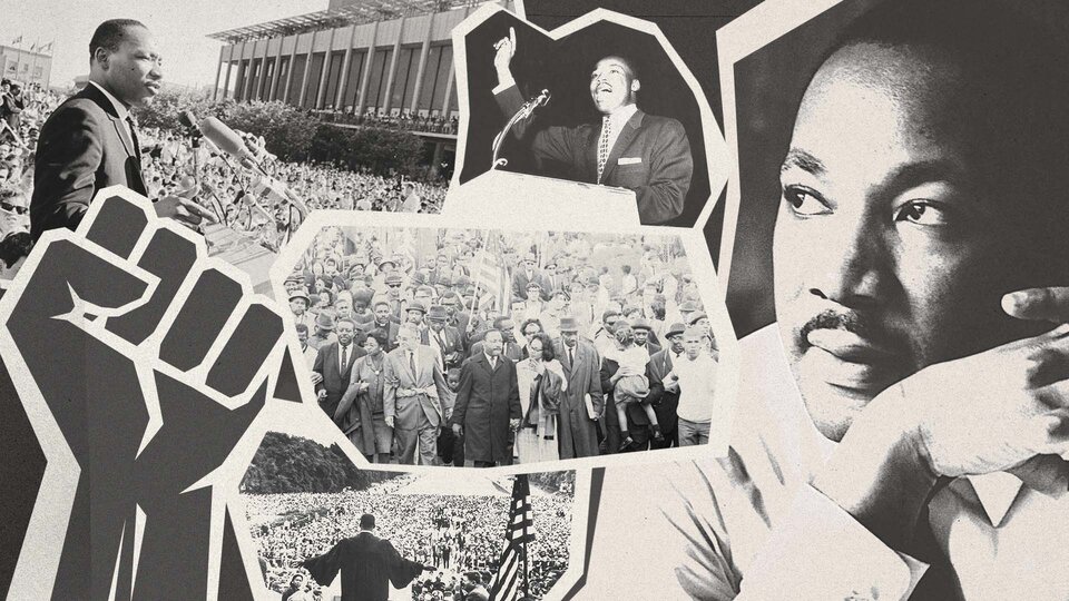 Collage of Martin Luther King Jr.